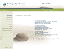 Tablet Screenshot of beratung-psychotherapie-bien.de